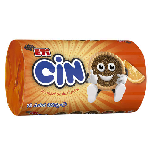 Eti Cin Portakallı Bisküvi 325 Gr nin resmi