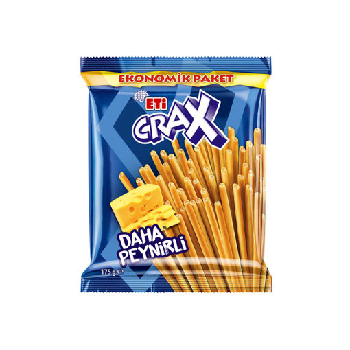 Eti Crax Peynirli Çubuk Kraker 175 Gr nin resmi