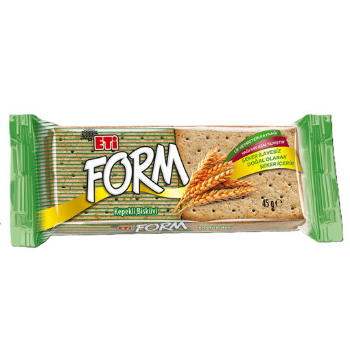 Eti Form Bisküvi Kepekli 45 Gr nin resmi