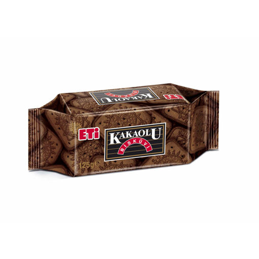 Eti Kakaolu Bisküvi 125 Gr nin resmi