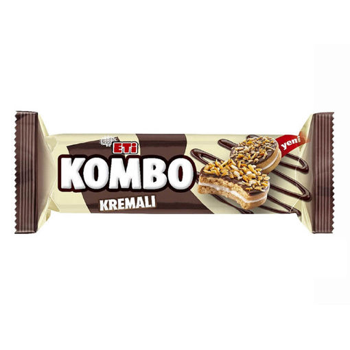 Eti Kombo Lokmalık Kremalı Bisküvi 96 Gr nin resmi