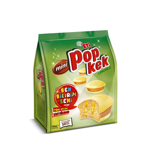 Eti Popkek Mini Limonlu Kek 180 Gr nin resmi