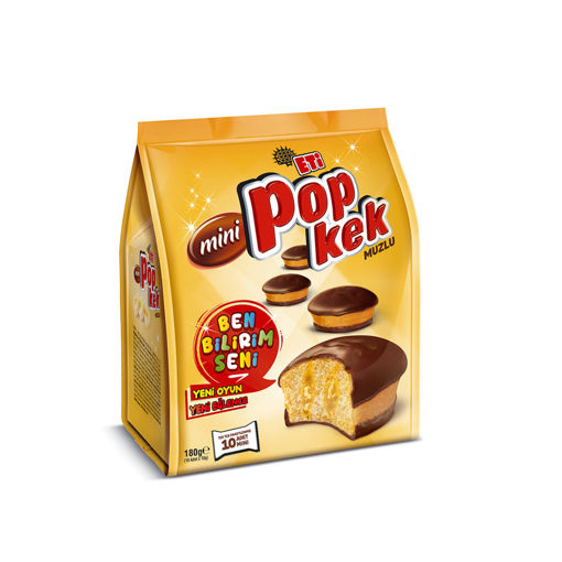 Eti Popkek Mini Muzlu Kremalı Kek 180 Gr nin resmi