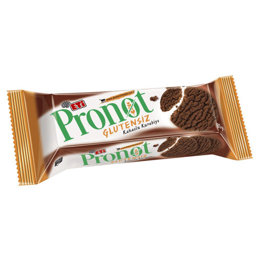 Eti Pronot Glutensiz Kakaolu Kurabiye 85 Gr nin resmi