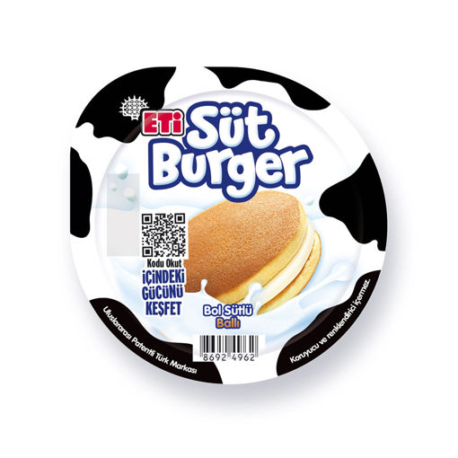 Eti Süt Burger Sütlü ve Ballı 35 Gr nin resmi