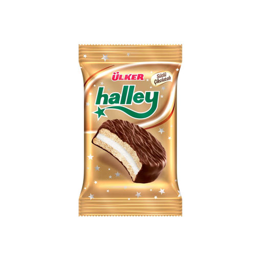Halley Çikolata Kaplamalı Bisküvi 30 Gr nin resmi