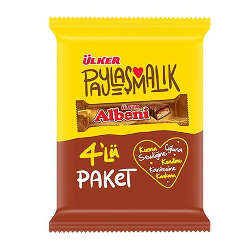 Ülker Albeni 4'lü Paket 160 Gr nin resmi