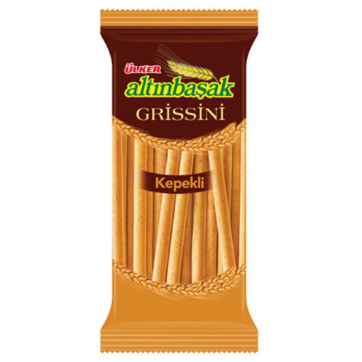 Ülker Altınbaşak Grissini Kepekli 125 Gr nin resmi