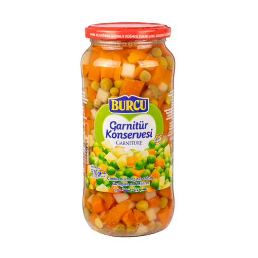Burcu Garnitür Konservesi 570 Gr nin resmi