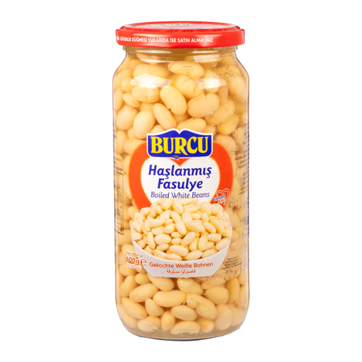 Burcu Haşlanmış Fasulye 600 Gr nin resmi