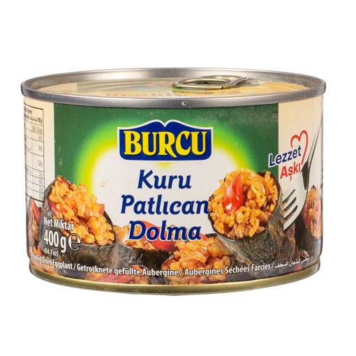 Burcu Kuru Patlıcan Dolma 400 Gr nin resmi