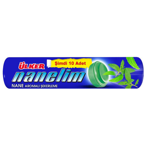Bonbon Rulo Şeker Naneli 36 Gr nin resmi