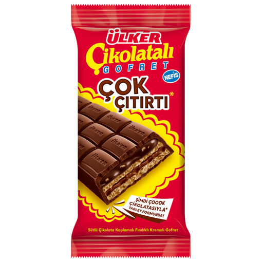 Ülker Çikolatalı Gofret 100 Gr nin resmi
