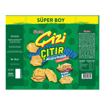 Ülker Çizi Çıtır Peynir & Soğan Süper Boy Çerez 120 Gr nin resmi