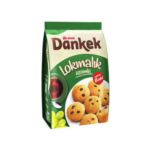 Ülker Dankek Lokmalık Üzümlü Kek 160 Gr nin resmi