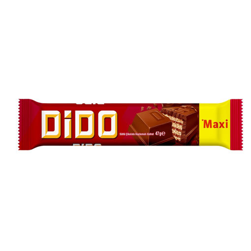 Ülker Dido Sütlü Maxi Gofret 47 Gr nin resmi
