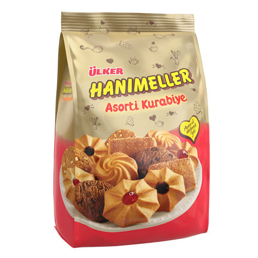 Ülker Hanımeller Asorti Karışık Tatlı Kurabiye 150 Gr nin resmi