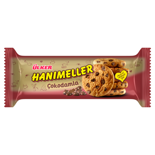 Ülker Hanımeller Çokodamla Rulo 82 Gr nin resmi