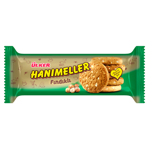 Ülker Hanımeller Fındıklı Rulo 82 Gr nin resmi