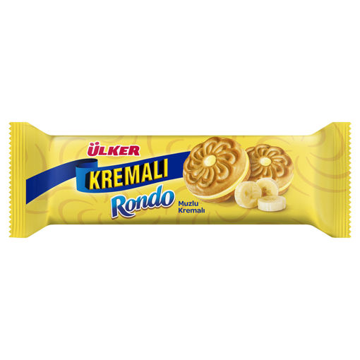 Ülker Kremalı Rondo Muzlu Bisküvi 61 Gr nin resmi
