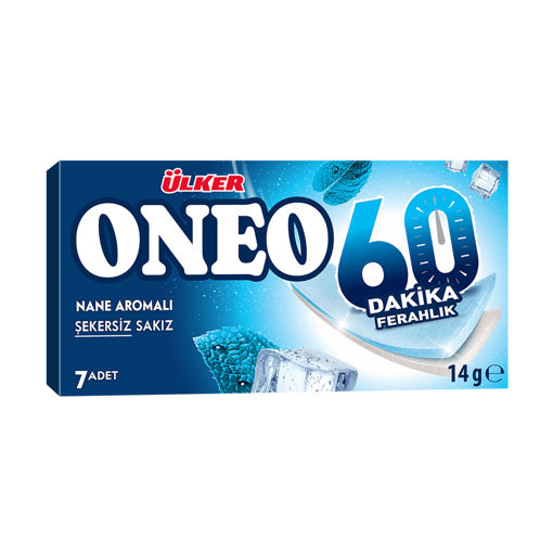 Ülker Oneo 60Dk Nane Aromalı Sakız 14Gr nin resmi
