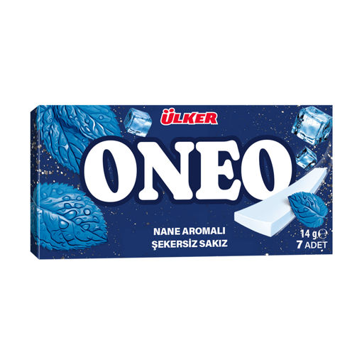 Ülker Oneo Slims Nane Aromalı Sakız 14 Gr nin resmi