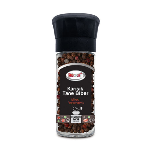 Bağdat Karışık Tane Biber Değirmenli Kapak 45 Gr nin resmi
