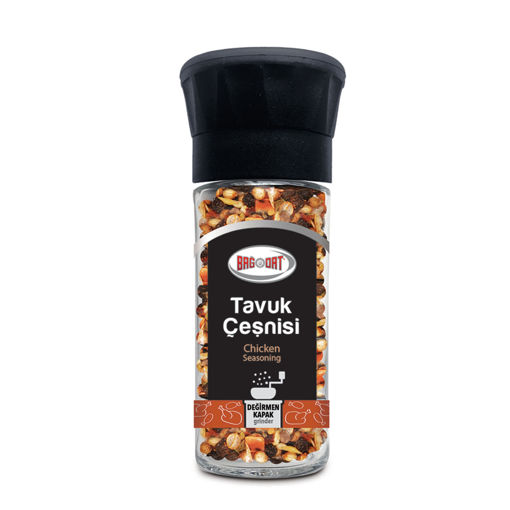 Bağdat Tavuk Çeşnisi Değirmen 48 Gr nin resmi