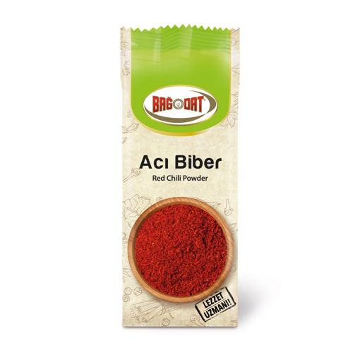 Bağdat Toz Acı Biber 75 Gr nin resmi