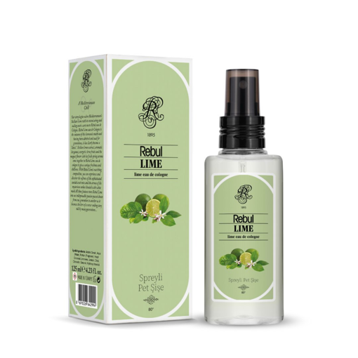 Rebul Lime Sprey Kolonya 125 Ml nin resmi