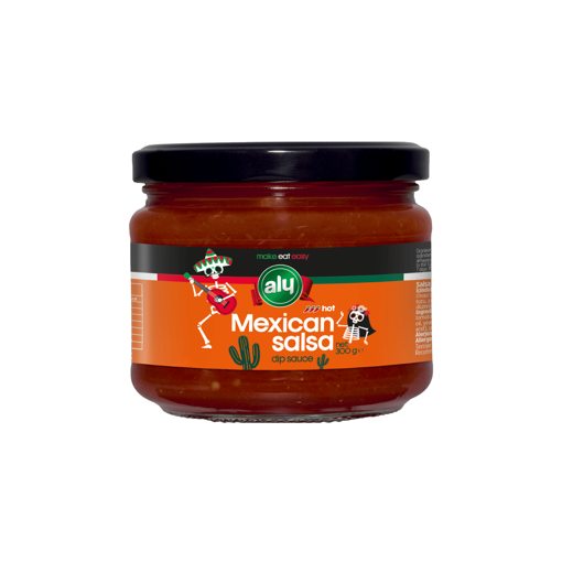 Aly Sos Mex Salsa Hot 300 Gr nin resmi