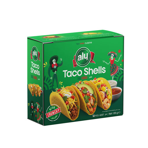 Aly Taco Shells 135 Gr nin resmi