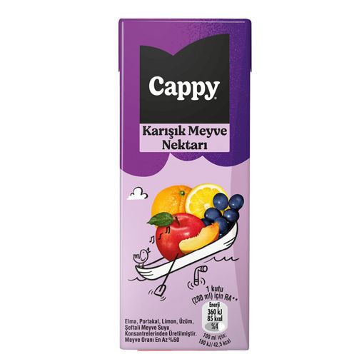 Cappy Meyve Suyu Karışık 200 Ml nin resmi