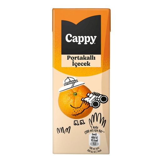 Cappy Meyve Suyu Portakal 200 Ml nin resmi