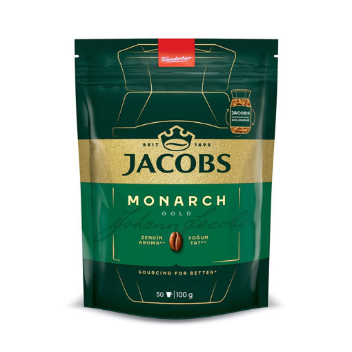 Jacobs Monarch Gold Ekonomik Paket 100 Gr nin resmi