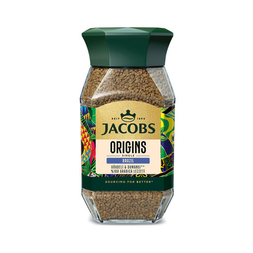 Jacobs Brazil Origin Çözülebilir Kahve 95 Gr nin resmi