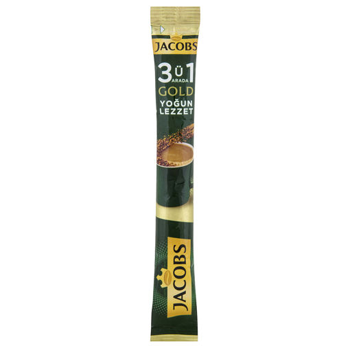 Jacobs Gold 3'ü 1 Arada Yoğun Lezzet 18 Gr nin resmi