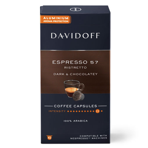 Davidoff Espresso 57 Ristretto Kapsül Kahve 10'lu 55 Gr nin resmi