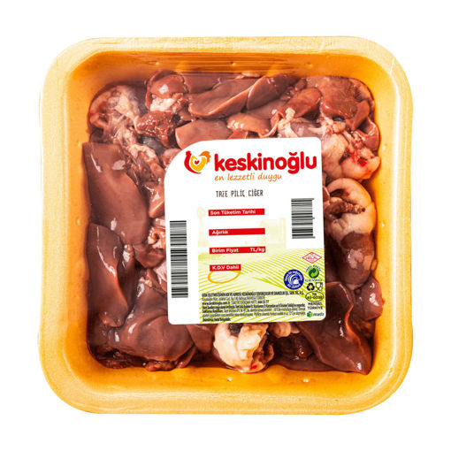 Keskinoğlu Tabaklı Piliç Ciğer Kg nin resmi