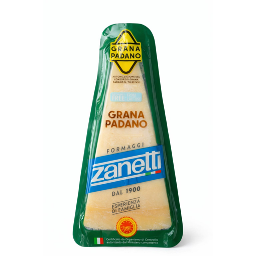 Zanetti Yarım Yağlı Olgunlaştırılmış Grana Padano Peyniri 150 Gr nin resmi