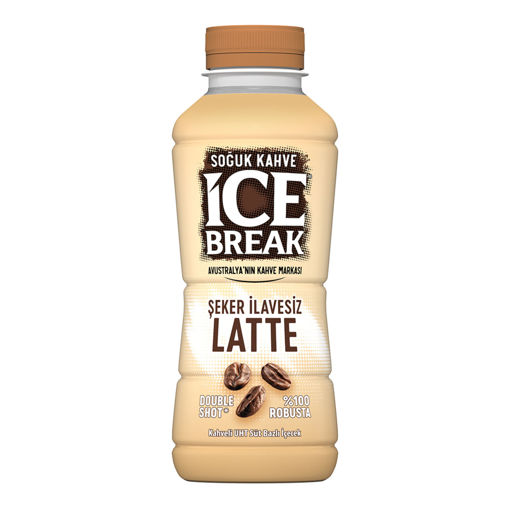 Ice Break Şekersiz Latte 375 Ml nin resmi