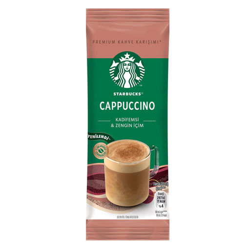 Starbucks Cappuccino Premium Kahve Karışımı 14 Gr nin resmi