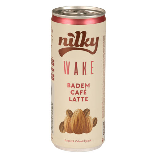 Nilky Wake Badem Latte 250 Ml nin resmi