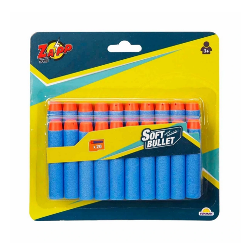 Zapp 20'li Yedek Sünger Dart nin resmi
