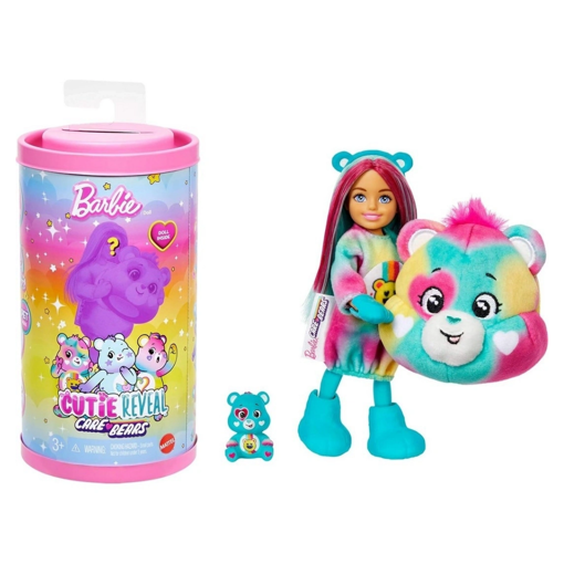 Barbie Cutie Reveal Sevimli Ayıcıklar Chelsea Küçük Bebekler Ve Aksesuarları nin resmi