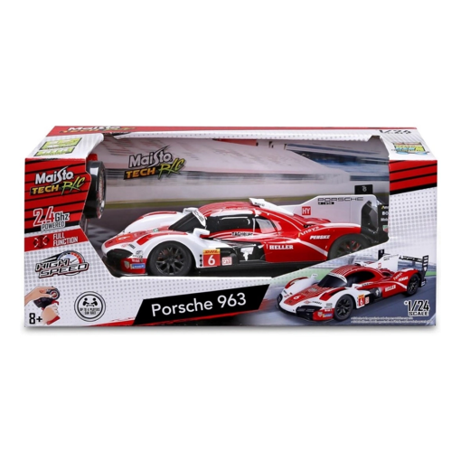 Maisto 1/24 Uzaktan Kumandalı Endurance Porsche 963 Yarış Arabası nin resmi