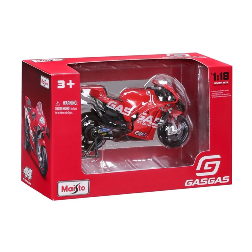Maisto 1:18 Motorbike 2023 Gasgas Factory Tech3 nin resmi