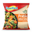 Superfresh Pratik Sebze Sote Mix 450 Gr nin resmi