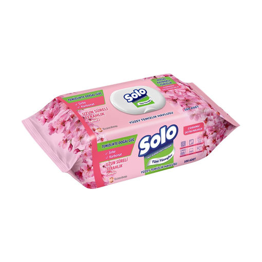 Solo Sakura Yüzey Temizlik Havlusu 100'Lü nin resmi