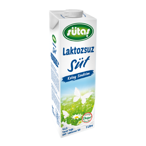 Sütaş Laktozsuz Süt 1 Lt nin resmi
